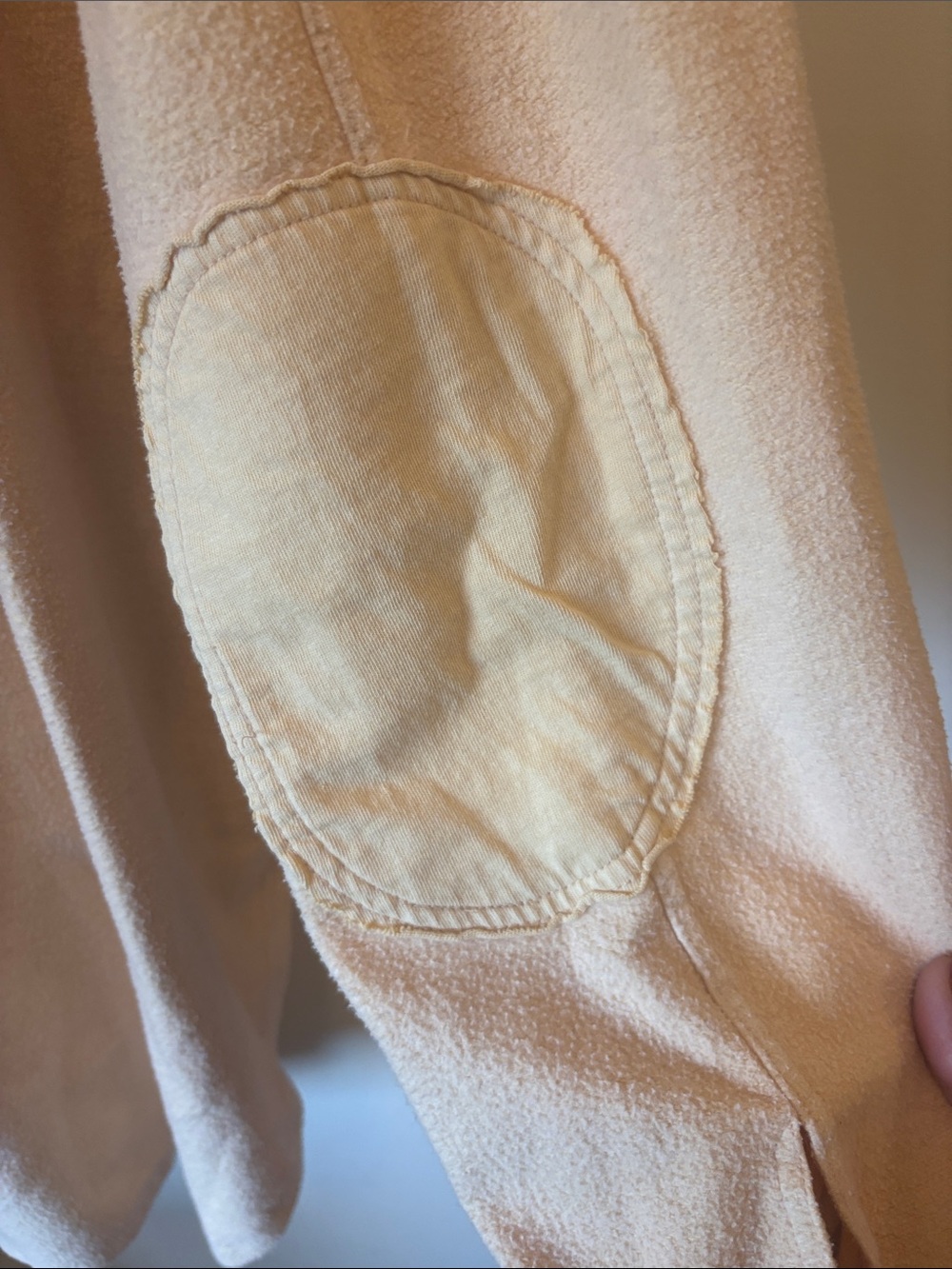 Free People Cream Fleece Shacket with Button Front - Picture 7 of 7